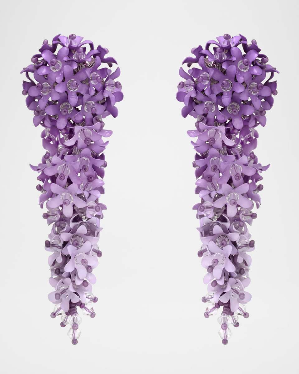 Cascading Flower Earring
